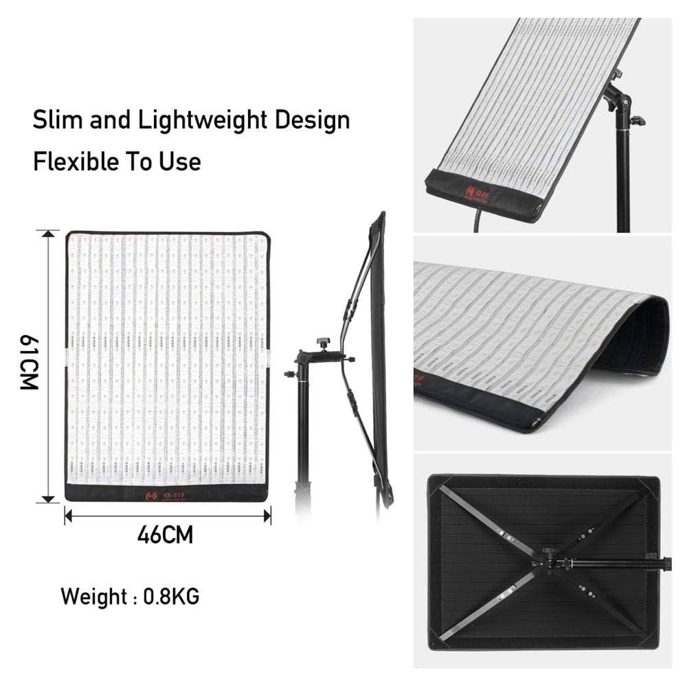 Amazon | FalconEyes RGBW撮影用ライト 折り畳み式 100W 巻き